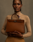La Royale Shoulder Bag (Tan)