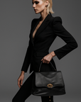 Fallon Satchel (Black)
