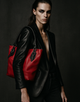 Lorna Tote (Red/Black)