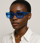 Nexus Rectangle Acetate Sunglasses - Vanto