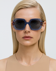 Pulse Acetate Geometric Sunglasses