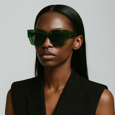 Voltage Acetate Square Sunglasses