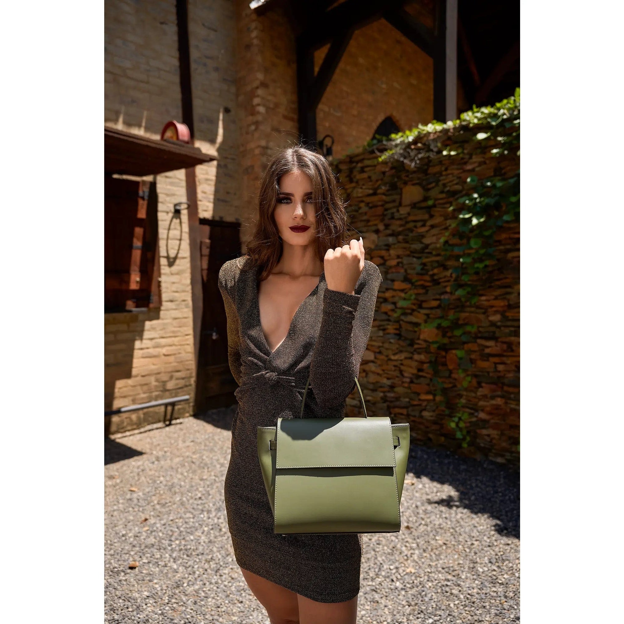 Calista Tote (Olive) - Vanto