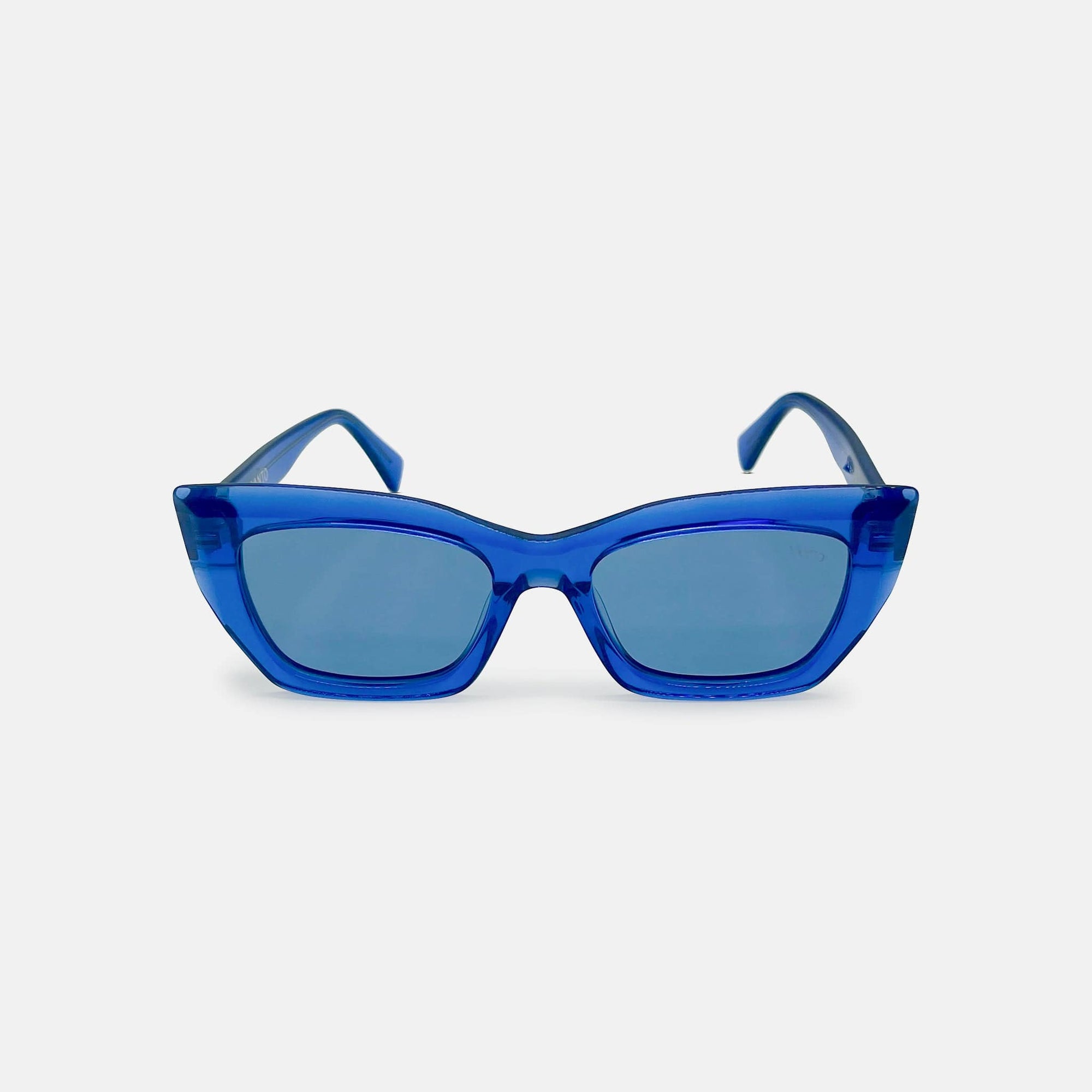 Echo Acetate Rectangle Sunglasses in Blue - Vanto