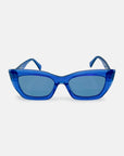 Echo Acetate Rectangle Sunglasses in Blue - Vanto