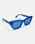 Echo Acetate Rectangle Sunglasses in Blue - Vanto