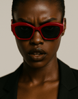 Arcane Geometric Acetate Sunglasses - Vanto