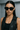 Odyssey  Black Acetate Geometric Frame - Vanto