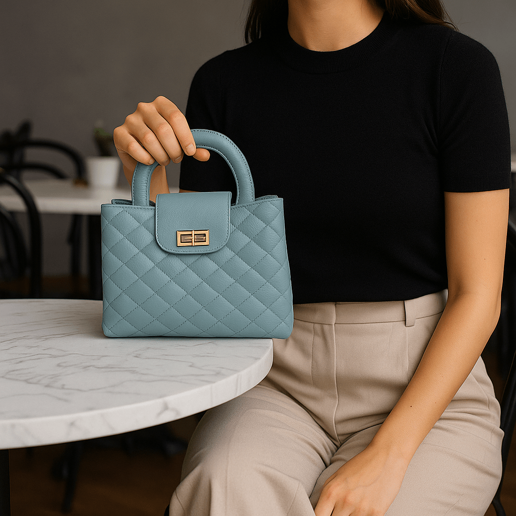 Aurelie Quilted Shoulder Bag - Vanto