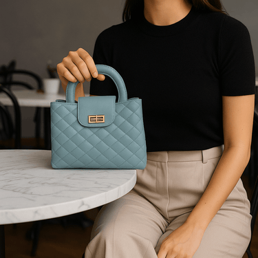 Aurelie Quilted Shoulder Bag - Vanto
