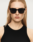 Alonso Black TR90 Oversized Square Frame - Vanto