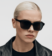 Alonso Black TR90 Oversized Square Frame - Vanto