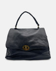 Fallon Satchel (Black) - Vanto