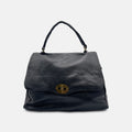 Fallon Satchel (Black) - Vanto