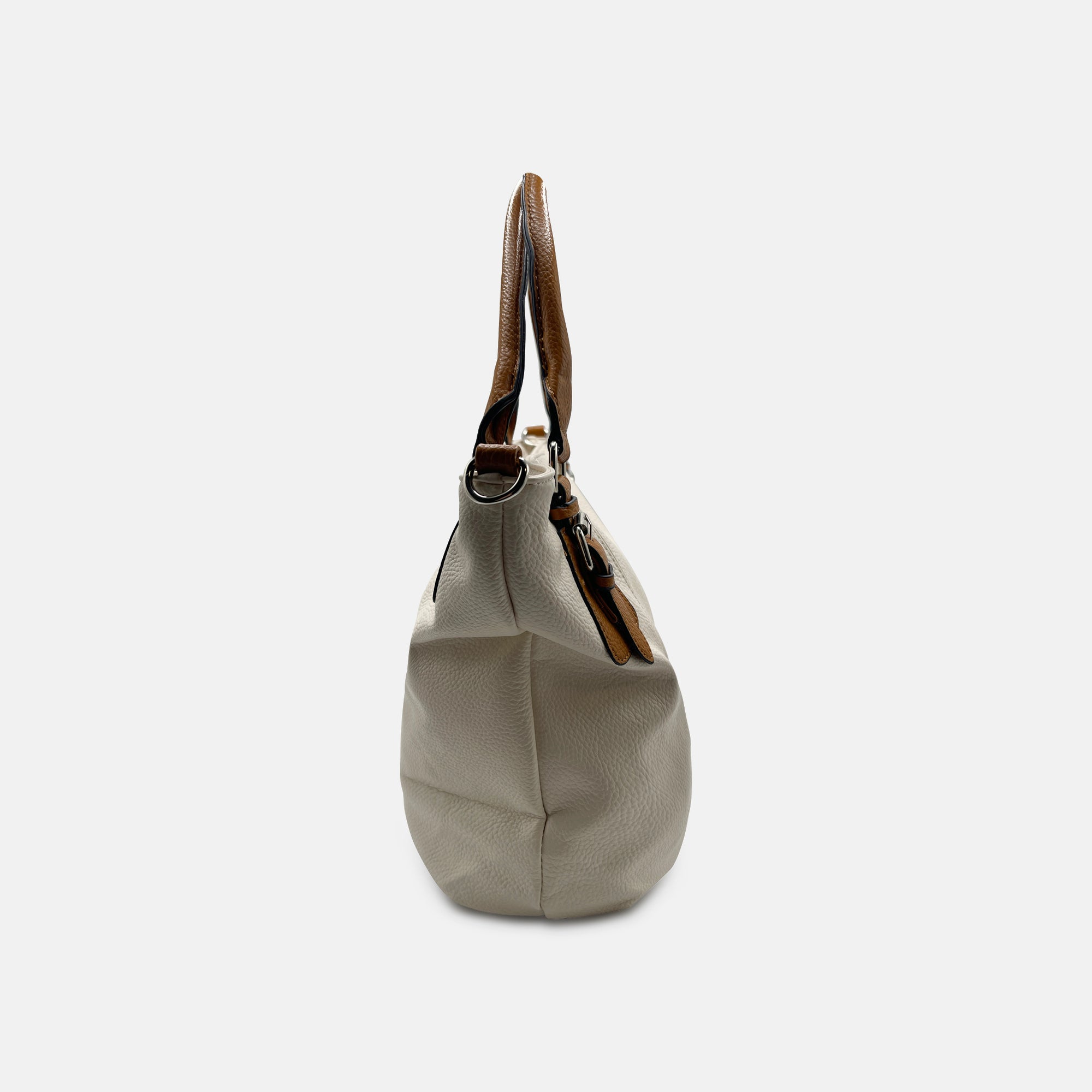 Lorna Tote (Ivory/Tan) - Vanto