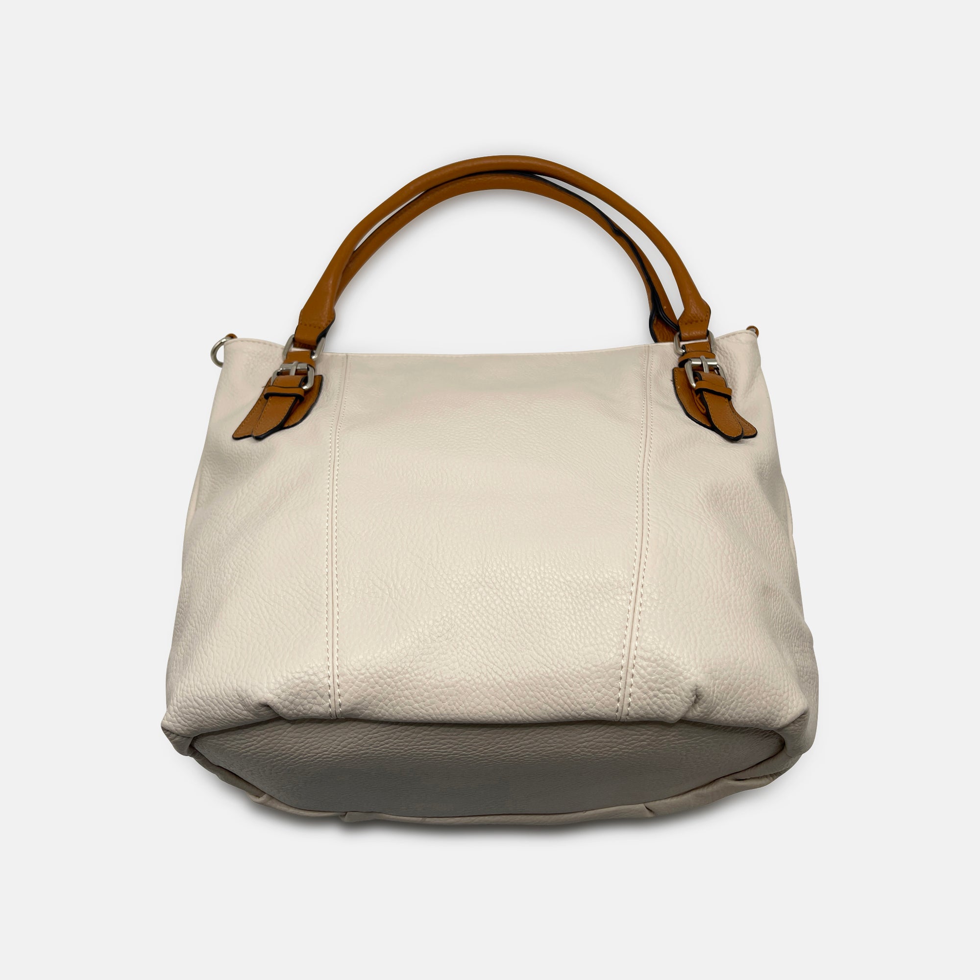 Lorna Tote (Ivory/Tan) - Vanto