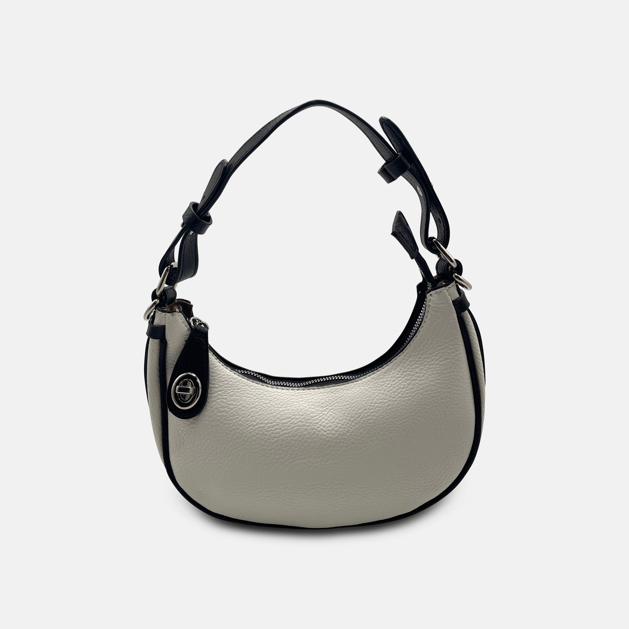 Lani Shoulder Bag (White/Black) - Vanto