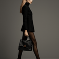 Fallon Satchel (Black) - Vanto
