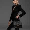 Fallon Satchel (Black) - Vanto