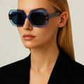 Pulse Acetate Geometric Sunglasses - Vanto