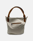 Lorna Tote (Ivory/Tan)